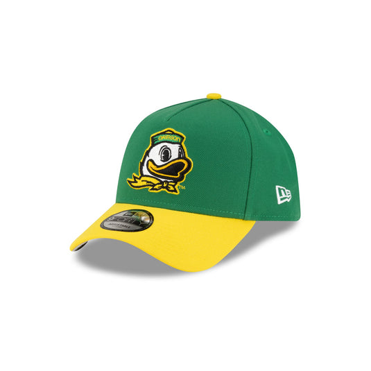 Oregon Ducks Two Tone 9FORTY A-Frame Snapback Hat - New Era Cap