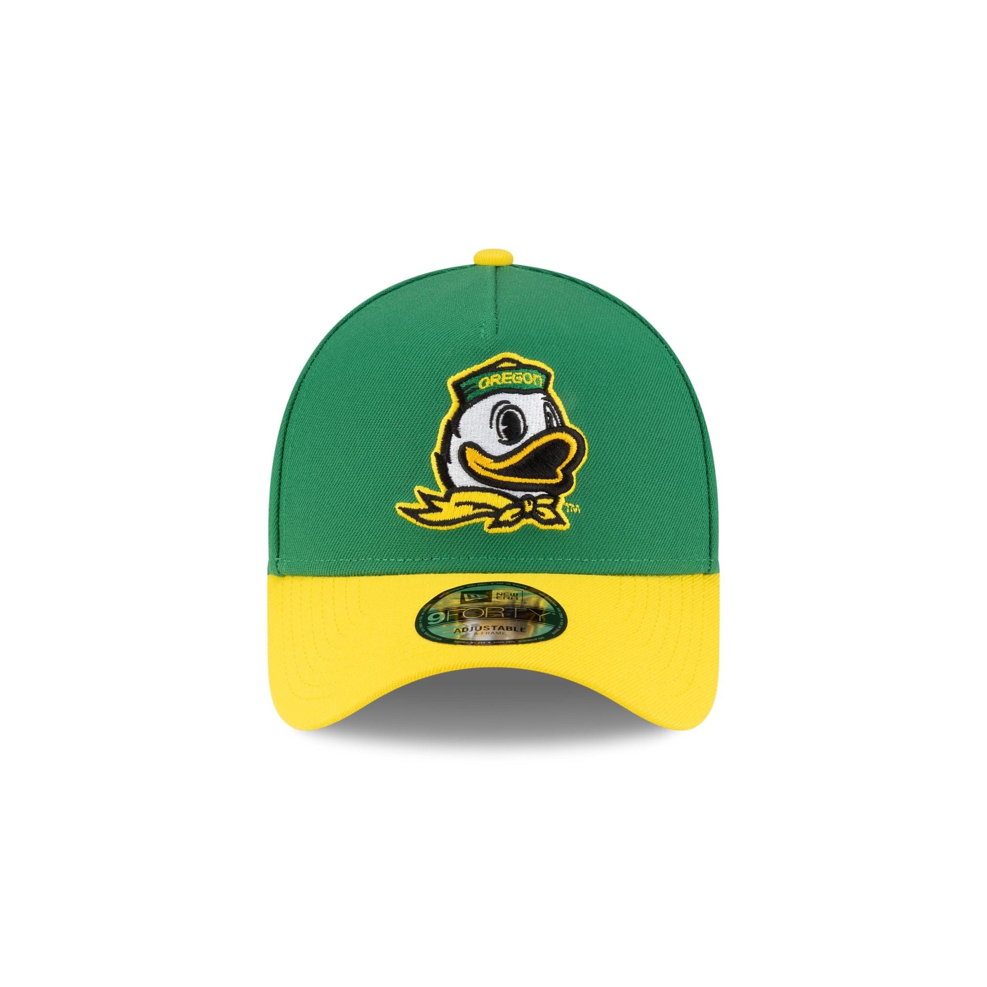 Oregon Ducks Two Tone 9FORTY A-Frame Snapback Hat
