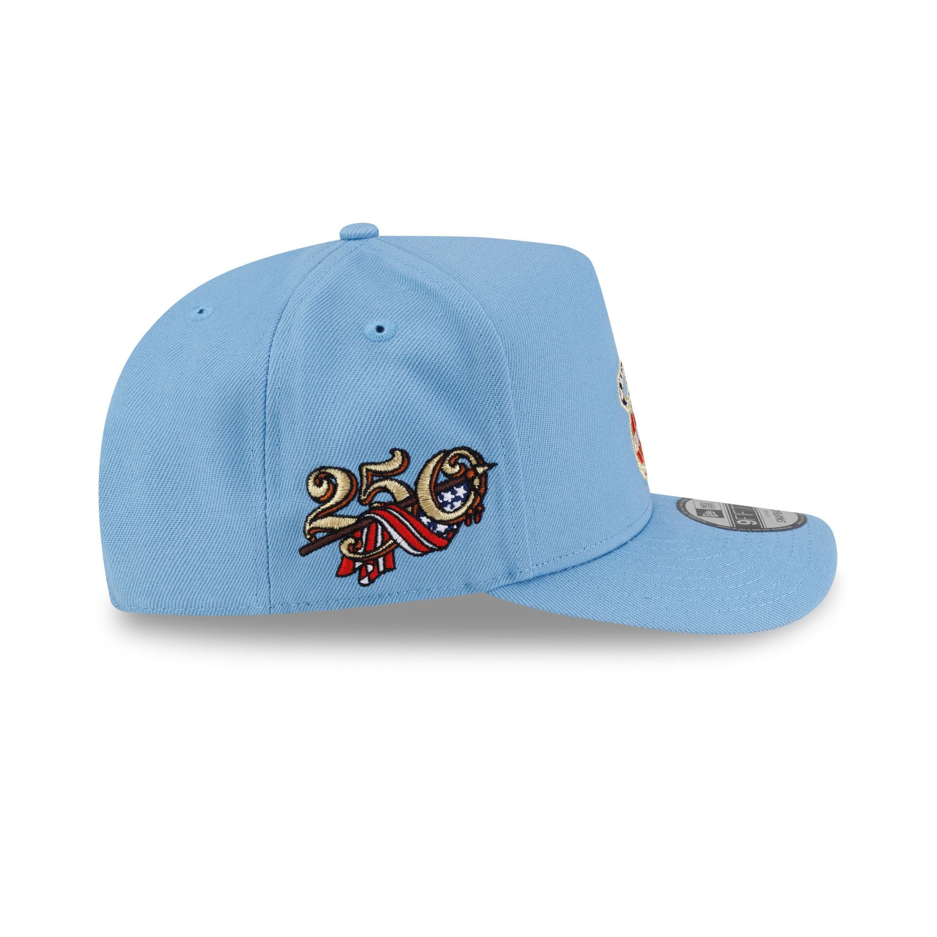 Miami Heat Red, White & Blue 9FIFTY A-Frame Snapback Hat