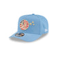 Brooklyn Nets Red, White & Blue 9FIFTY A-Frame Snapback Hat