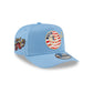 Brooklyn Nets Red, White & Blue 9FIFTY A-Frame Snapback Hat