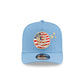 Brooklyn Nets Red, White & Blue 9FIFTY A-Frame Snapback Hat