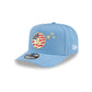 Boston Celtics Red, White & Blue 9FIFTY A-Frame Snapback Hat
