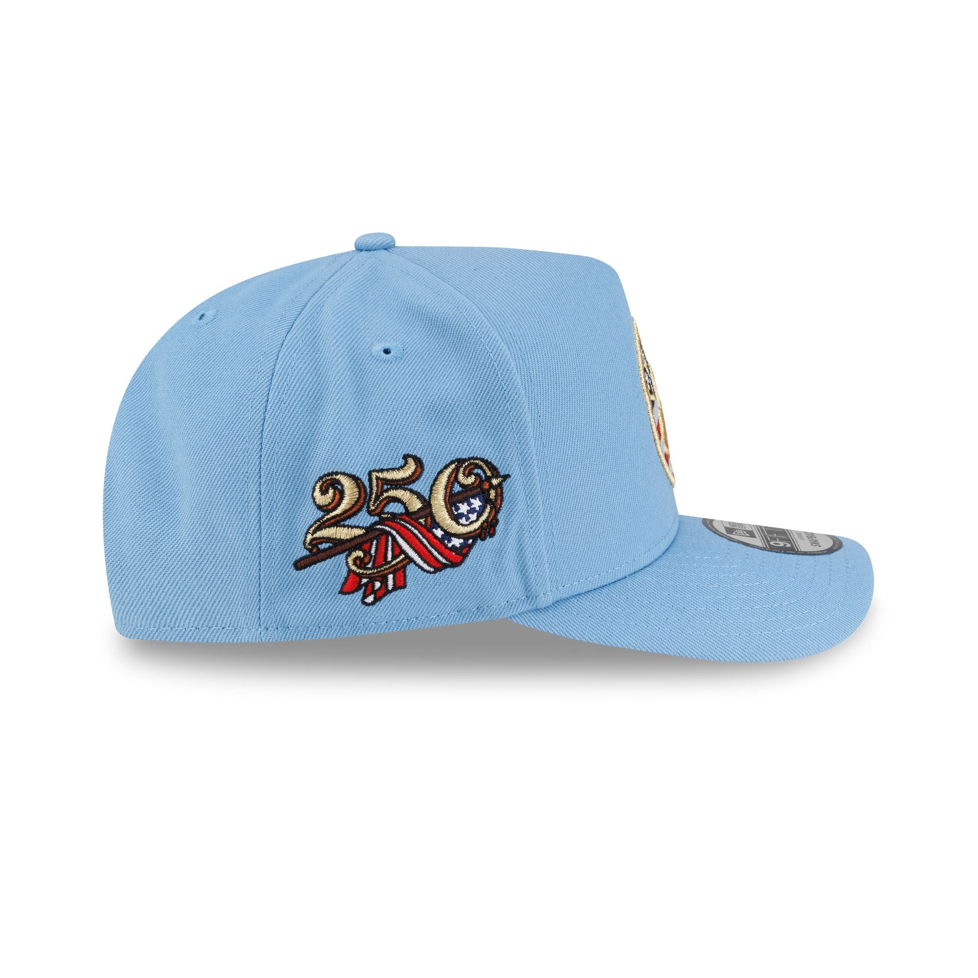 Boston Celtics Red, White & Blue 9FIFTY A-Frame Snapback Hat