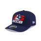 U.S. Soccer Retro 1993 Light Navy 9SEVENTY Strech-Snap Hat