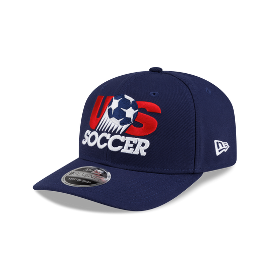 U.S. Soccer Retro 1993 Light Navy 9SEVENTY Strech-Snap Hat - New Era Cap