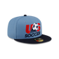 U.S. Soccer Retro 1993 Faded Blue 59FIFTY Fitted Hat