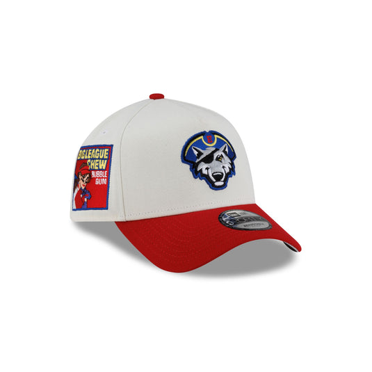 Big League Chew® x Erie SeaWolves Slammin' Strawberry™ 9FORTY A-Frame Snapback Hat - New Era Cap