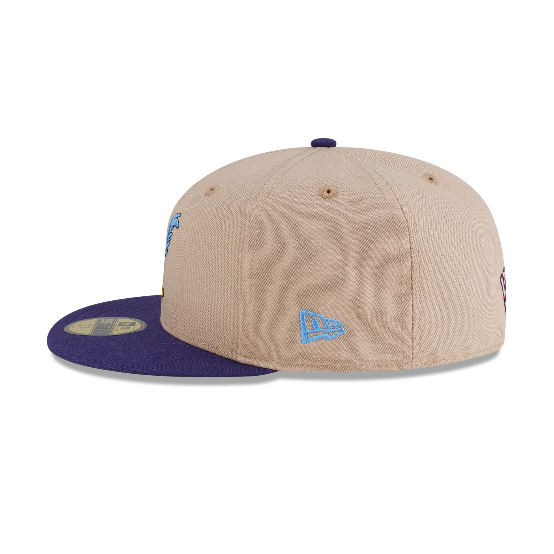 Looney Tunes Road Runner Camel 59FIFTY Fitted Hat