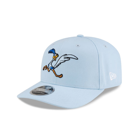 Looney Tunes Road Runner Light Blue 9SEVENTY Stretch-Snap Hat - New Era Cap