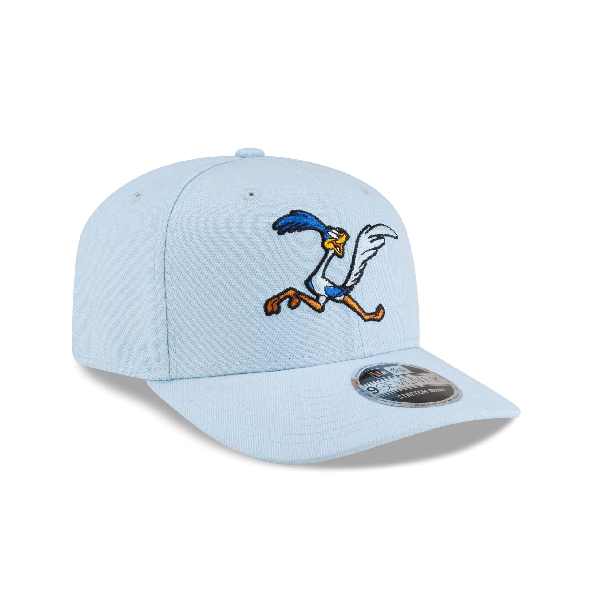 Looney Tunes Road Runner Light Blue 9SEVENTY Stretch-Snap Hat