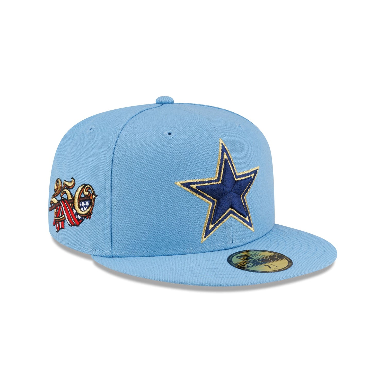 Dallas Cowboys Red, White & Blue 59FIFTY Fitted Hat