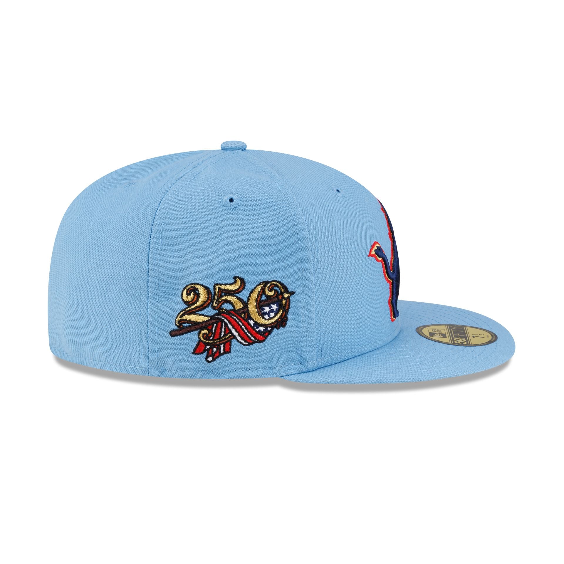 Detroit Lions Red, White & Blue 59FIFTY Fitted Hat