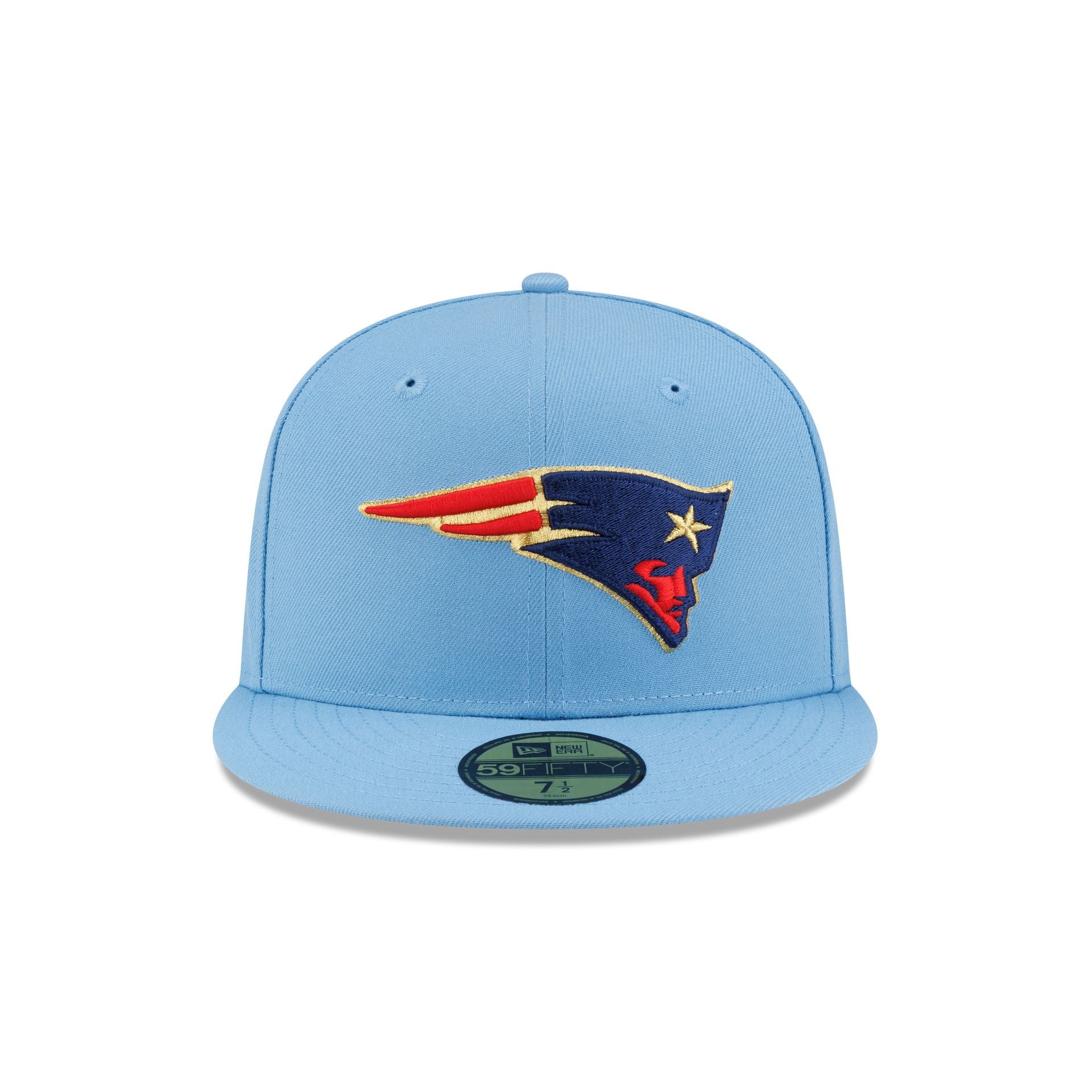 New England Patriots Red, White & Blue 59FIFTY Fitted Hat