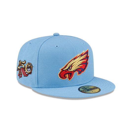 Philadelphia Eagles Red, White & Blue 59FIFTY Fitted Hat - New Era Cap