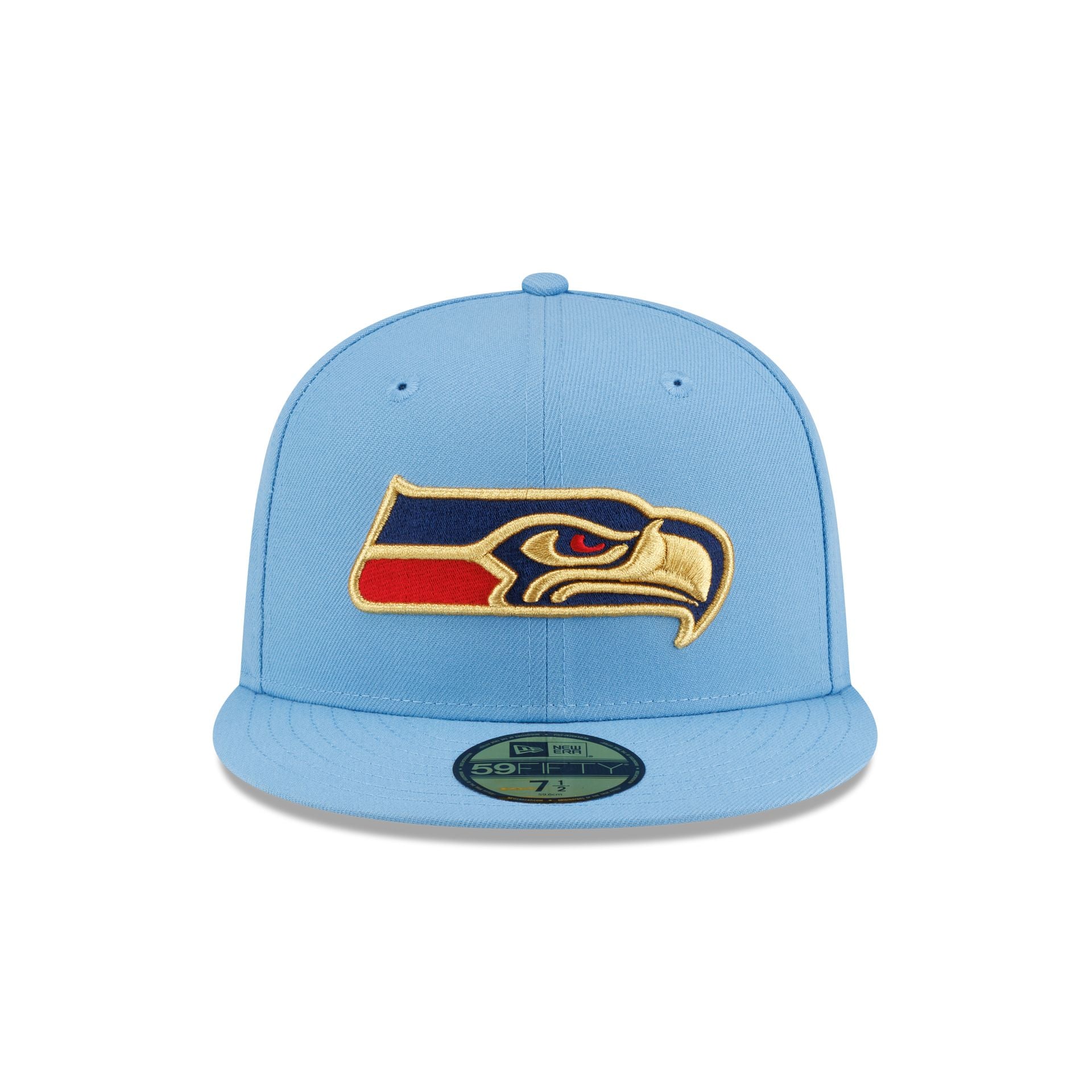 Seattle Seahawks Red, White & Blue 59FIFTY Fitted Hat