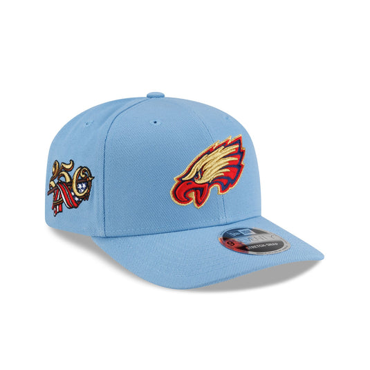 Philadelphia Eagles Red, White & Blue 9SEVENTY Stretch-Snap Hat - New Era Cap