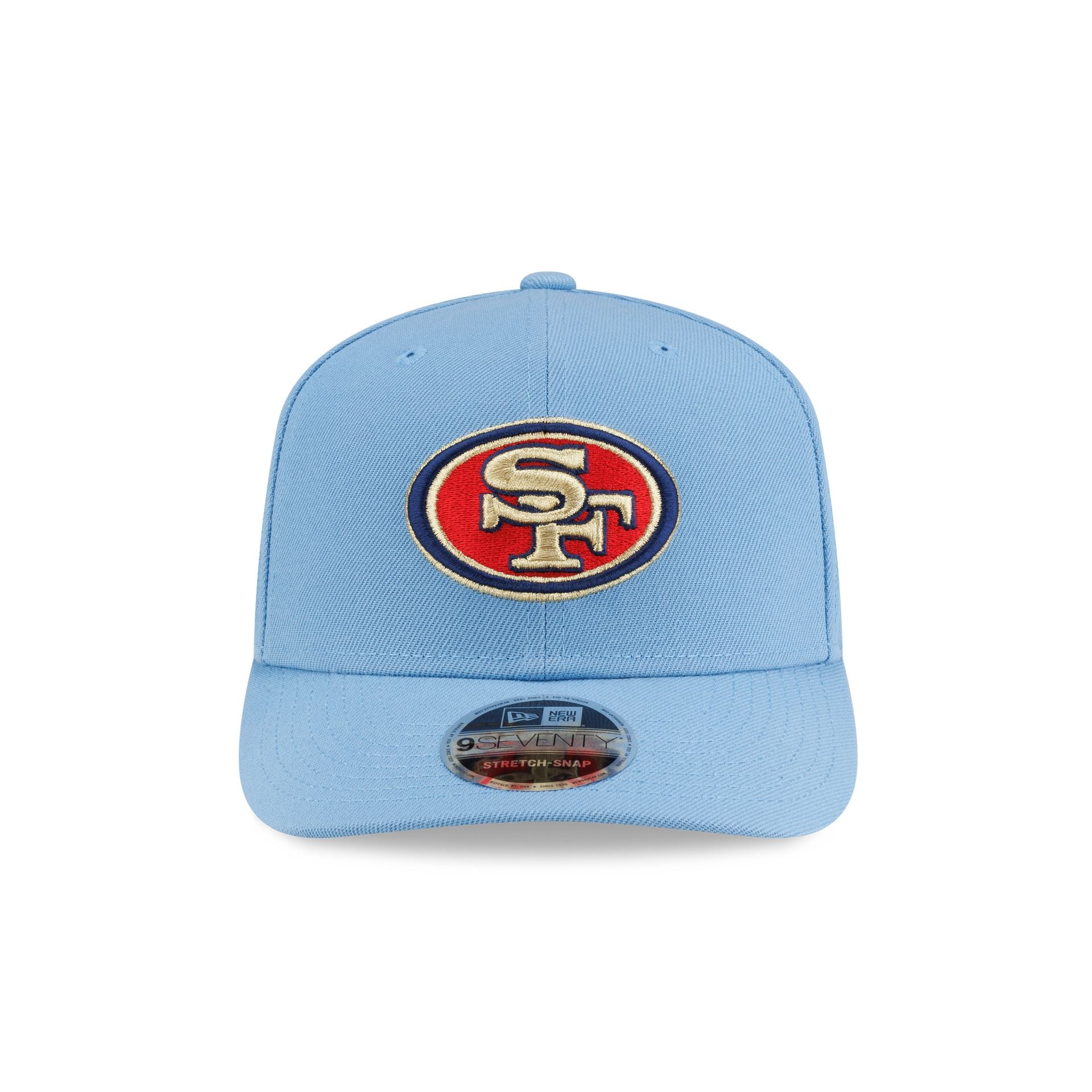 San Francisco 49ers Red, White & Blue 9SEVENTY Stretch-Snap Hat