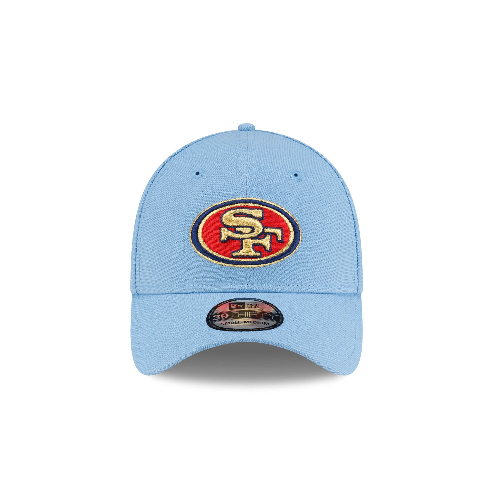 San Francisco 49ers Red, White & Blue 39THIRTY Stretch Fit Hat