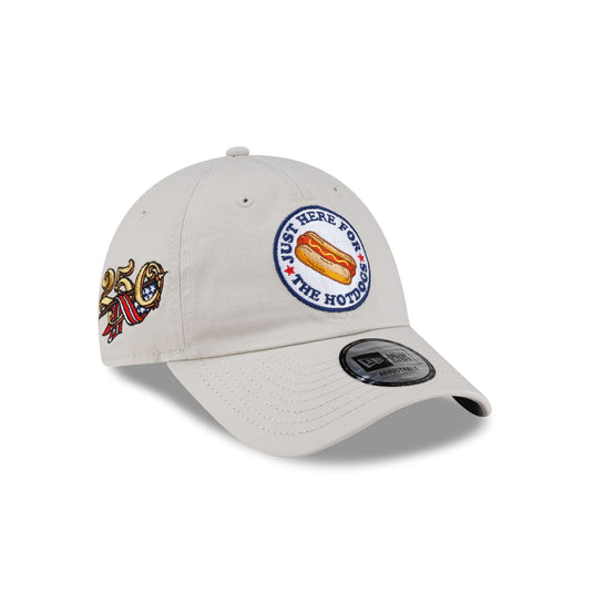 New Era Cap USA Hot Dog Stone Casual Classic Adjustable Hat - New Era Cap