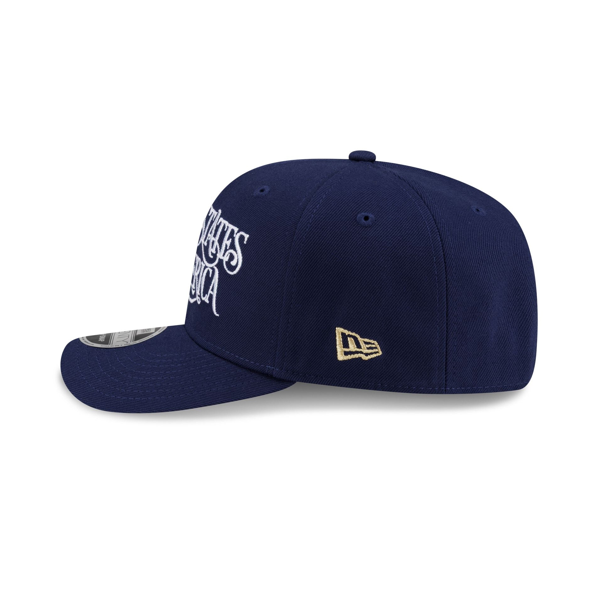 New Era Cap United States of America Navy 9SEVENTY Stretch-Snap Hat New Era Cap United States of America Navy 9SEVENTY Stretch-Snap Hat