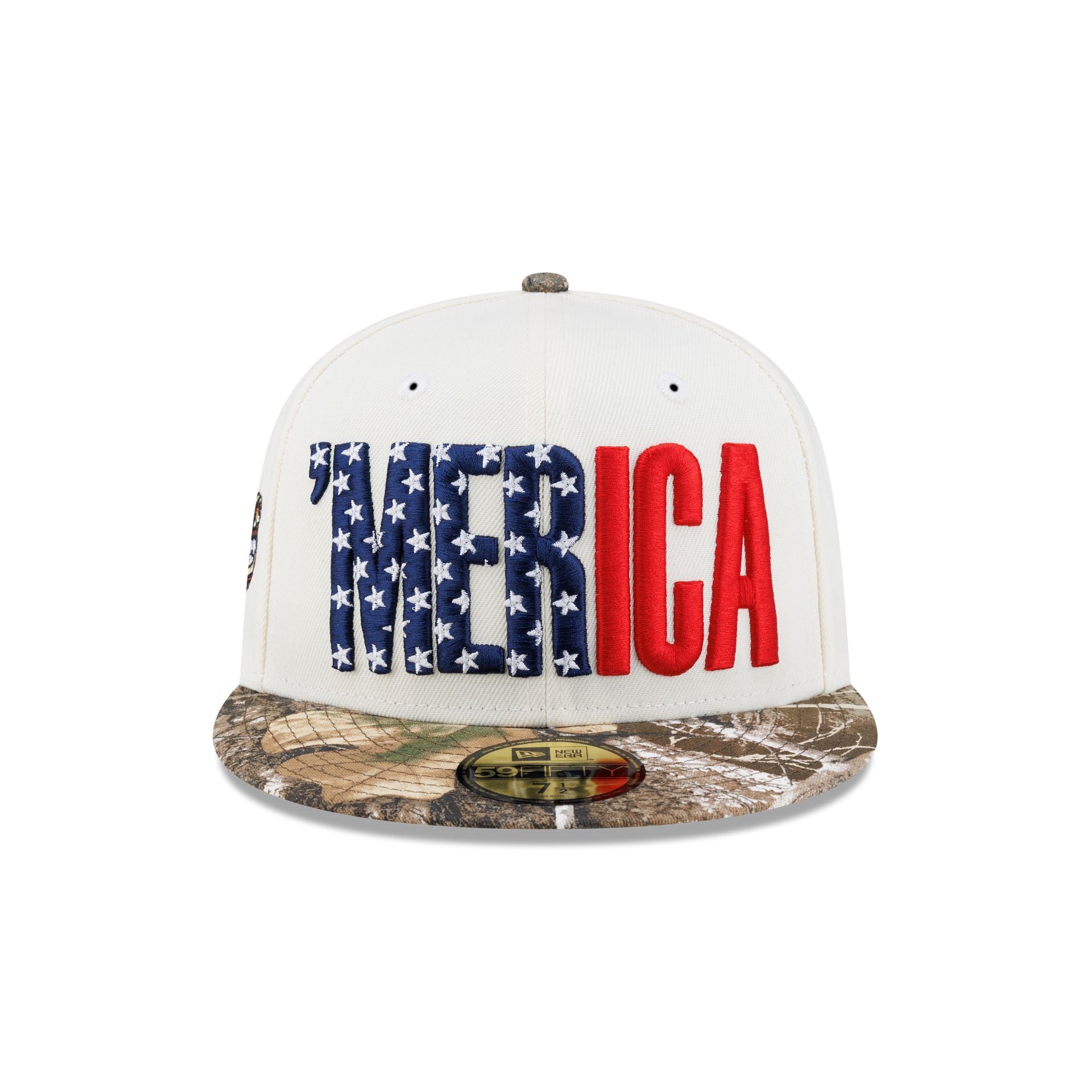 New Era Cap 'Merica Chrome White 59FIFTY Fitted Hat
