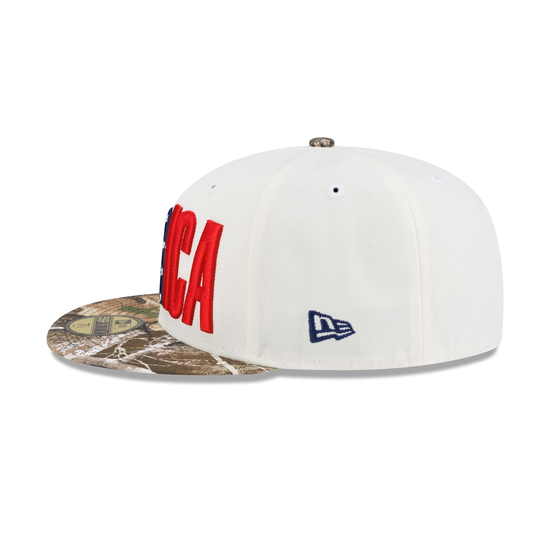 New Era Cap 'Merica Chrome White 59FIFTY Fitted Hat