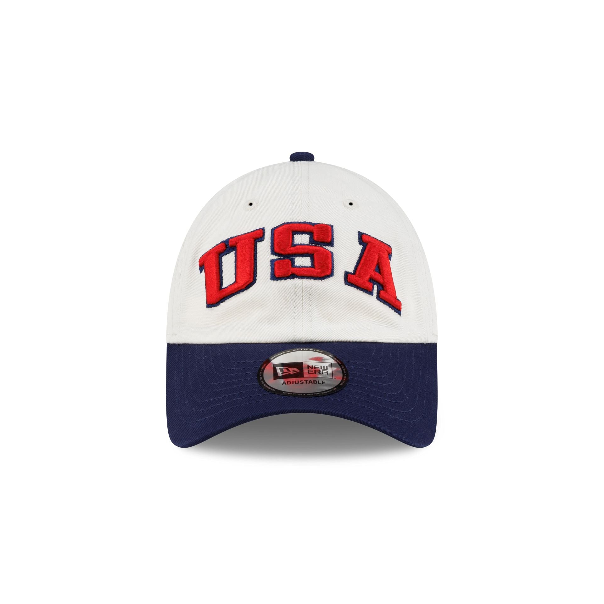 NEWERA×AMERI CASUAL CLASSIC LOGO CAP New Era Cap USA Chrome White Casual Classic Adjustable Hat