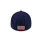 New Era Cap USA Chrome White 39THIRTY Stretch Fit Hat
