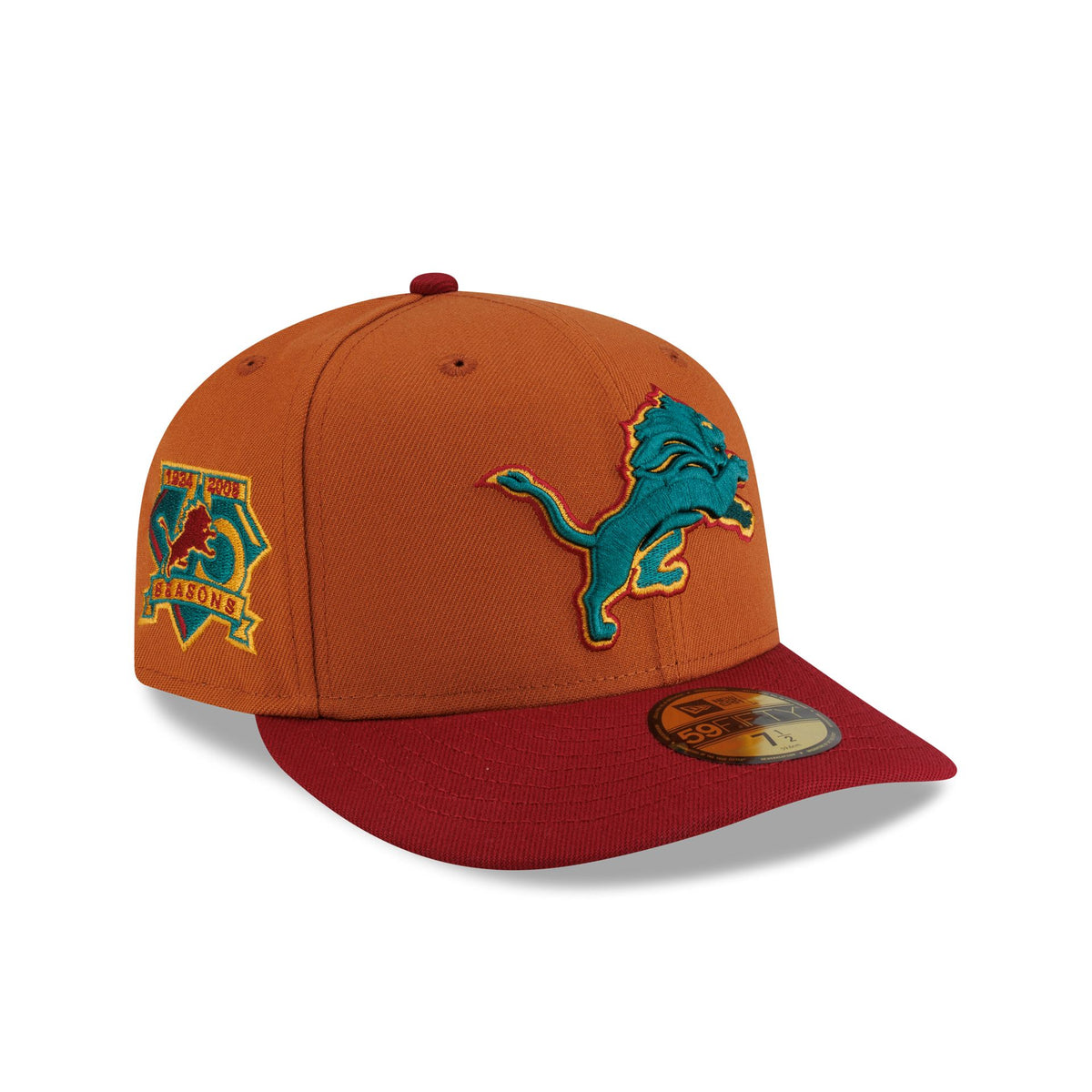 Just Caps Harvest Collection Detroit Lions 59FIFTY Fitted Hat