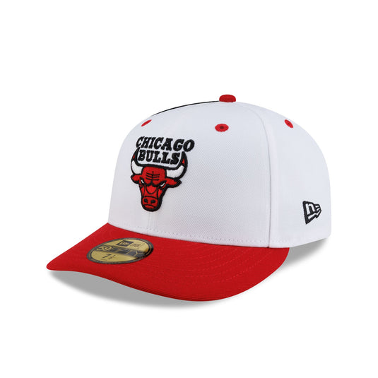 Chicago Bulls Hardwood Classics 90s White 59FIFTY Fitted Hat - New Era Cap