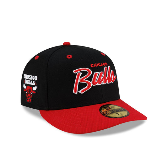 Chicago Bulls Hardwood Classics 90s Script 59FIFTY Fitted Hat - New Era Cap