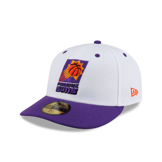 Phoenix Suns Hardwood Classics 90s White 59FIFTY Fitted Hat - New Era Cap