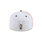 Houston Rockets Hardwood Classics 90s White 59FIFTY Fitted Hat