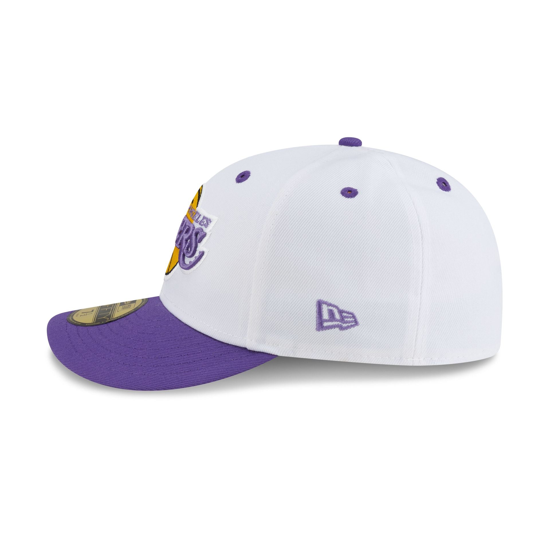 Los Angeles Lakers Hardwood Classics 90s White 59FIFTY Fitted Hat