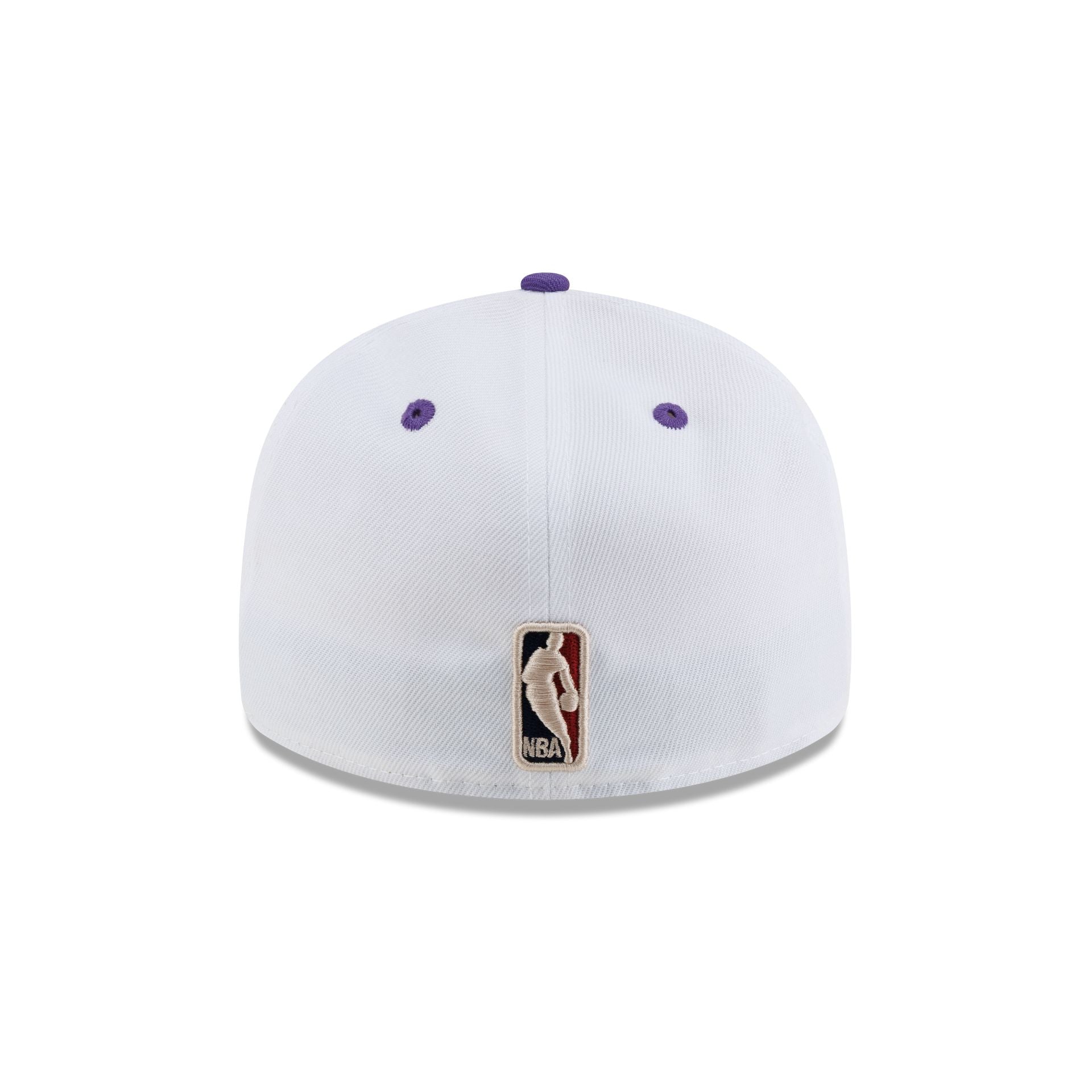 Los Angeles Lakers Hardwood Classics 90s White 59FIFTY Fitted Hat