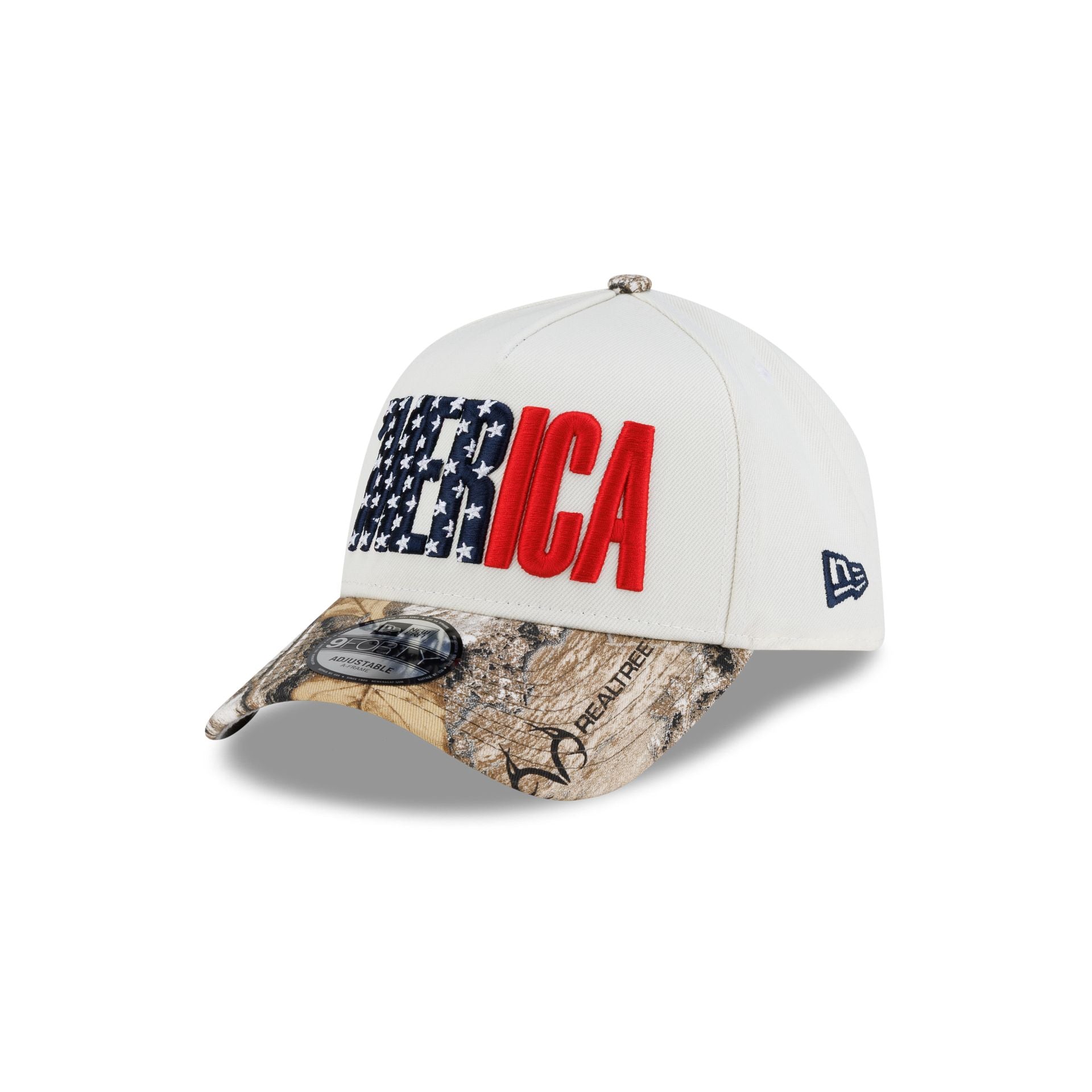 UFC 'Merica Chrome White 9FORTY A-Frame Snapback Hat