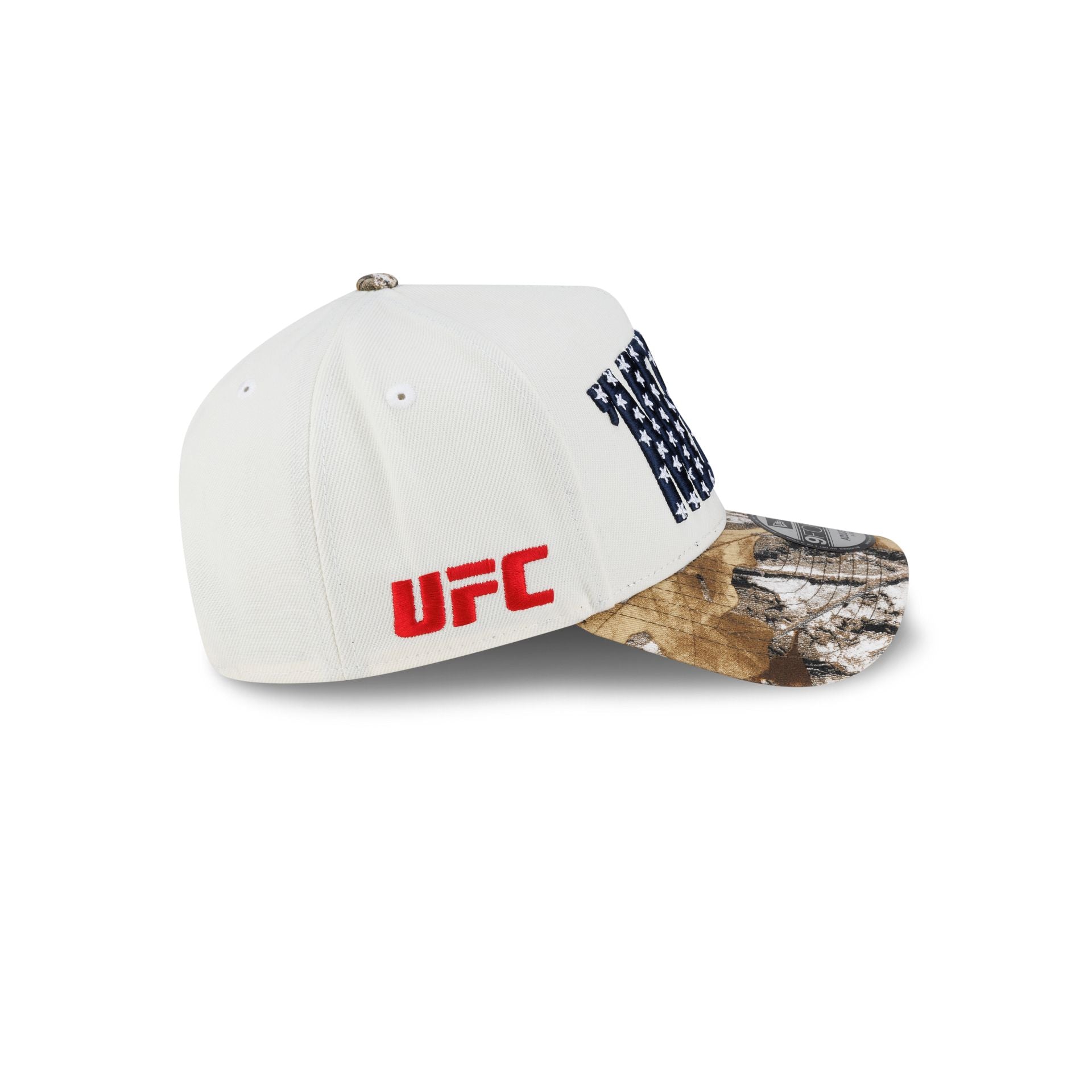 UFC 'Merica Chrome White 9FORTY A-Frame Snapback Hat