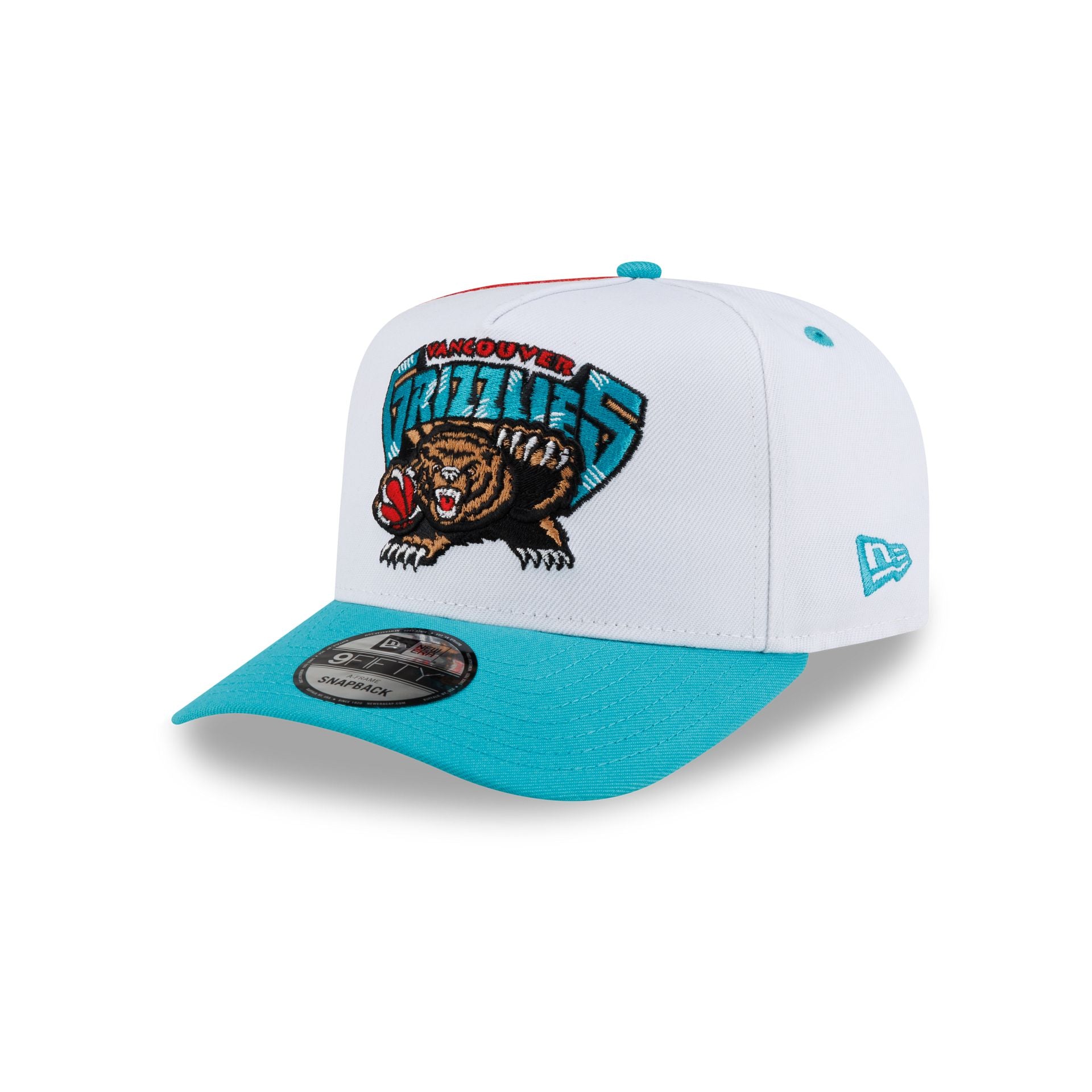 Vancouver Grizzlies Hardwood Classics 90s Panel 9FIFTY A-Frame