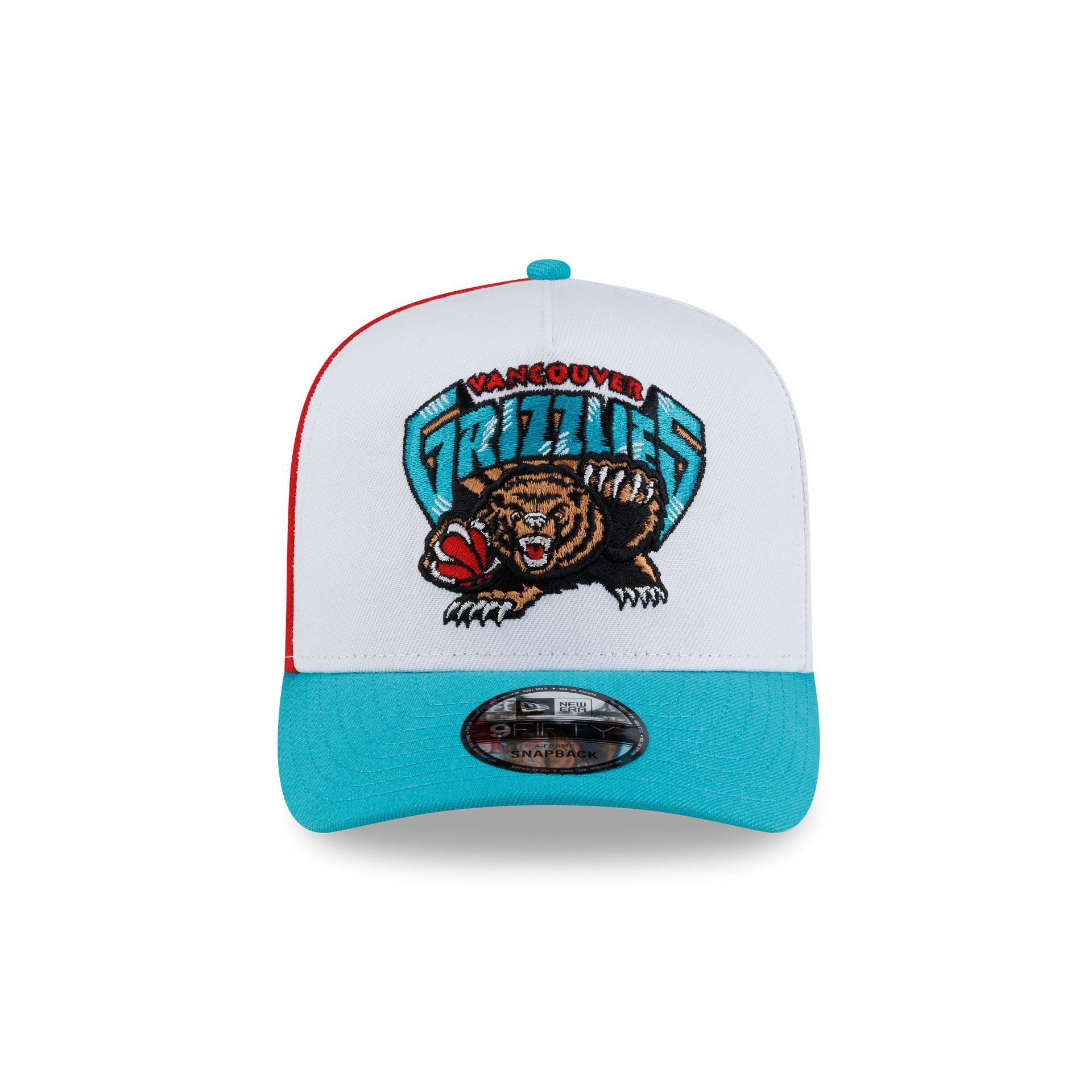 Vancouver Grizzlies Hardwood Classics 90s Panel 9FIFTY A-Frame
