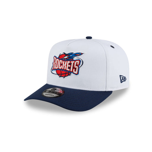 Houston Rockets Hardwood Classics 90s Panel 9FIFTY A-Frame Snapback Hat - New Era Cap