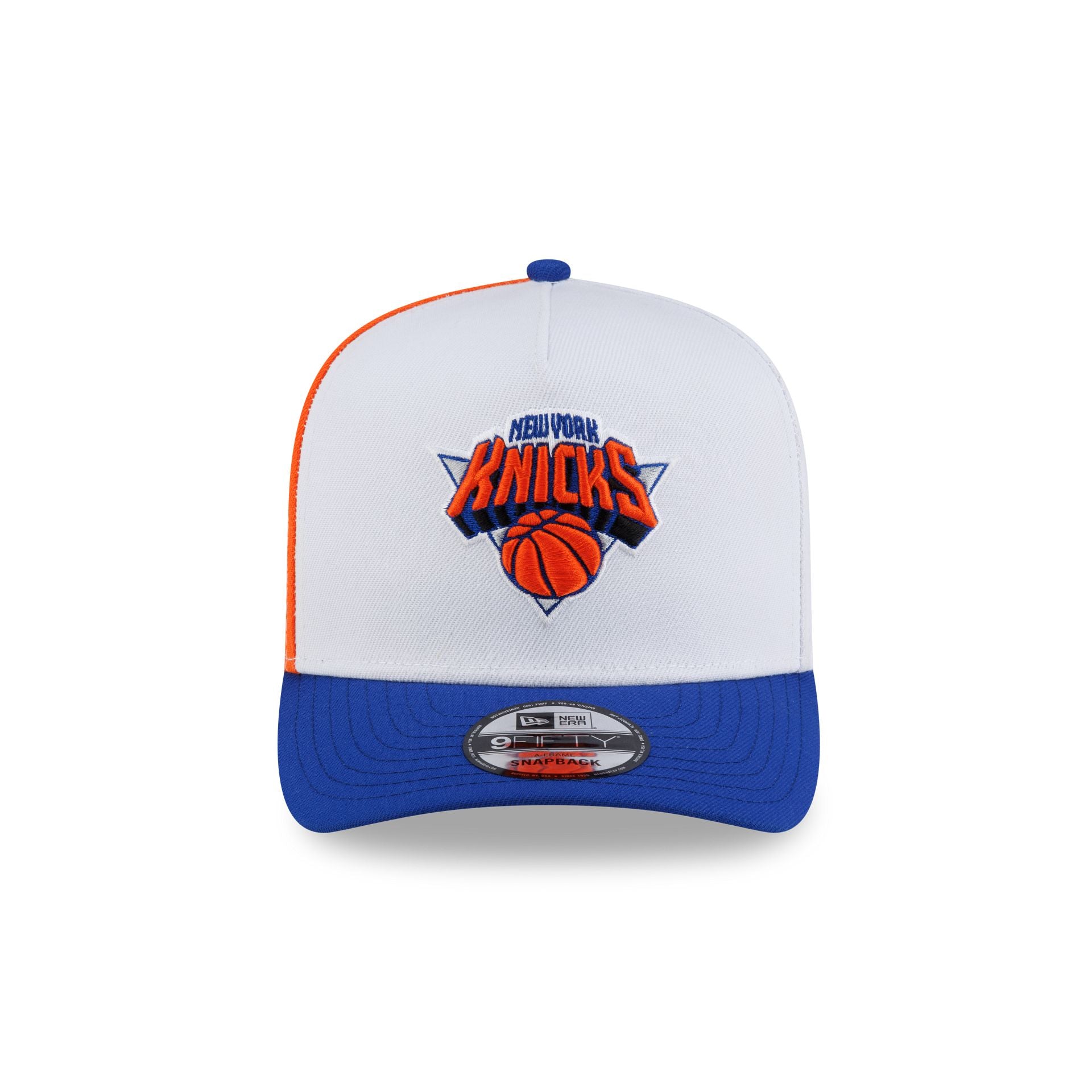 New York Knicks Hardwood Classics 90s Panel 9FIFTY A-Frame Snapback Hat