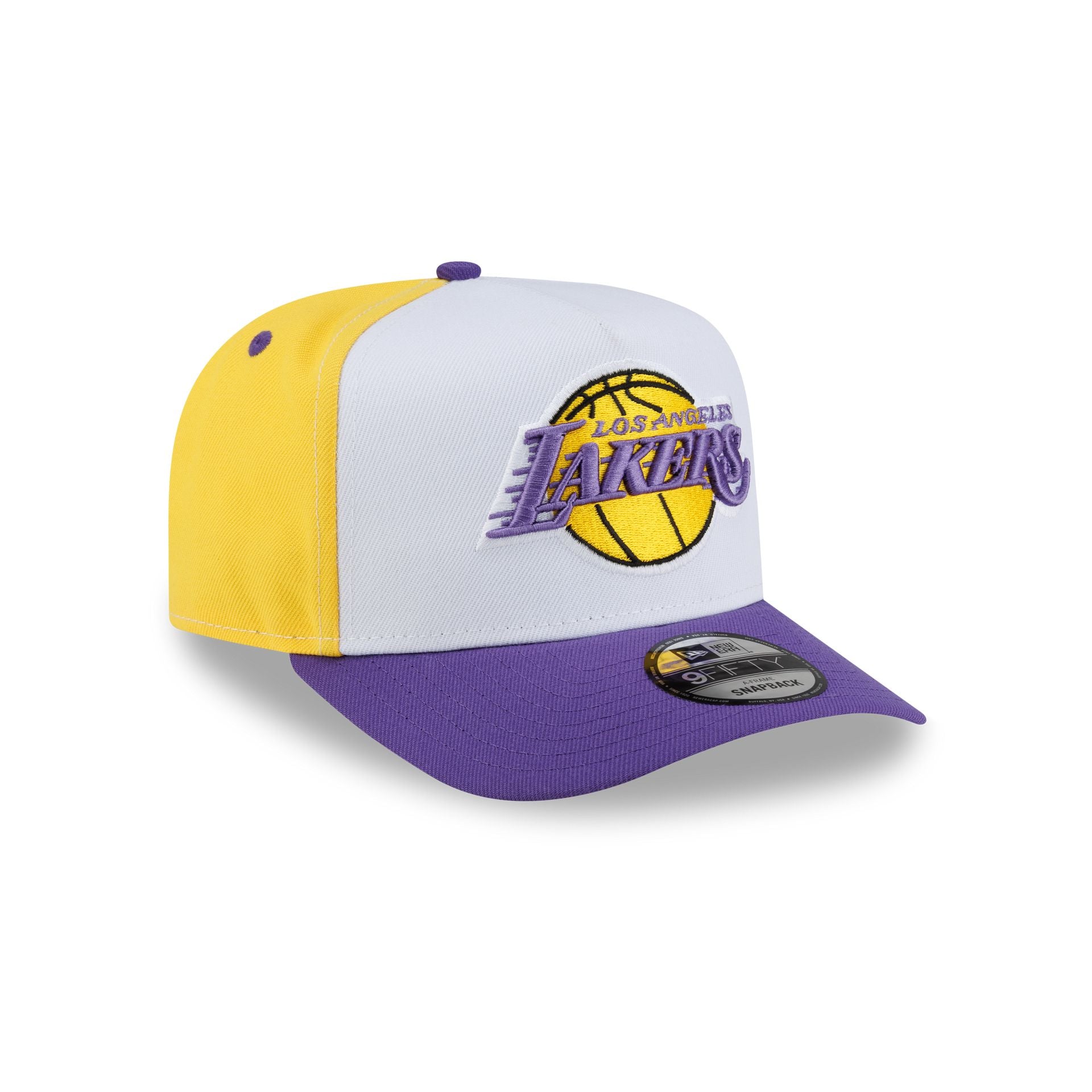 Los Angeles Lakers Hardwood Classics 90s Panel 9FIFTY A-Frame