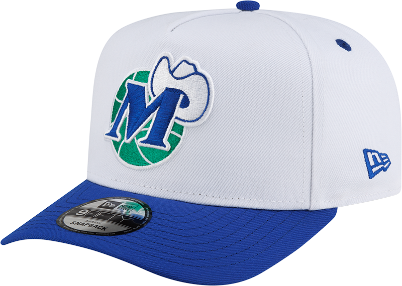 Dallas Mavericks Hardwood Classics 90s Panel 9FIFTY A-Frame Snapback Hat