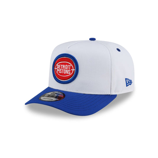 Detroit Pistons Hardwood Classics 90s Panel 9FIFTY A-Frame Snapback Hat - New Era Cap