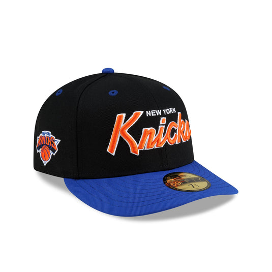 New York Knicks Hardwood Classics 90s Script 59FIFTY Fitted Hat - New Era Cap