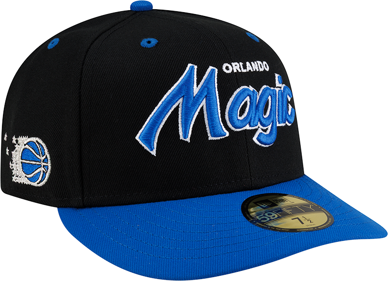 Orlando Magic Hardwood Classics 90s Script 59FIFTY Fitted Hat