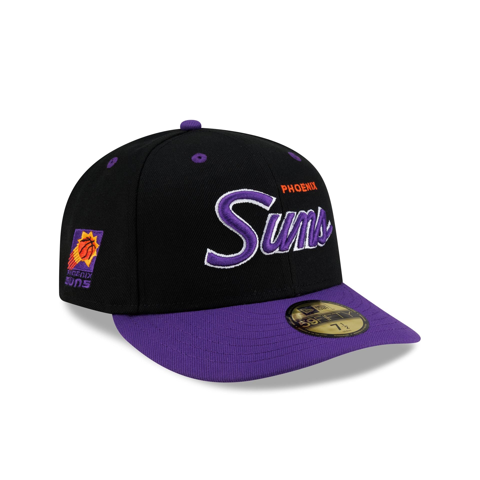 90s Phoenix Suns キャップ Phoenix Suns Hardwood Classics 90s Script 59FIFTY Fitted Hat – New