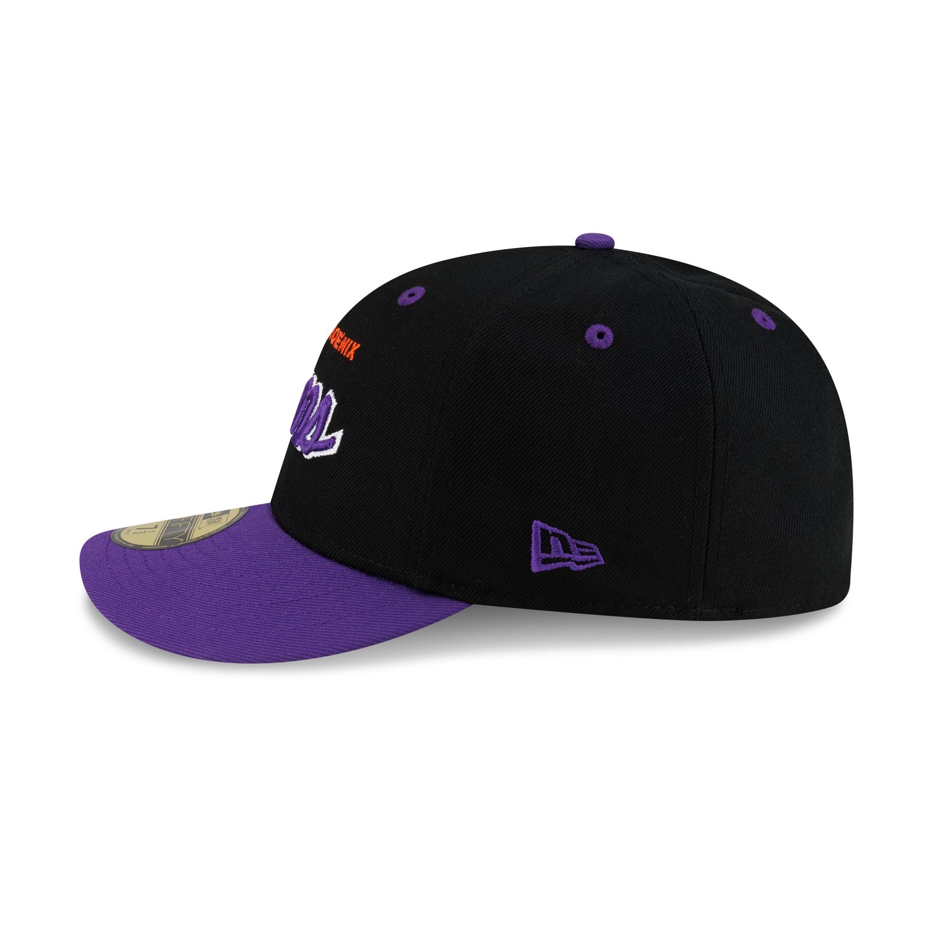 Phoenix Suns Hardwood Classics 90s Script 59FIFTY Fitted Hat – New
