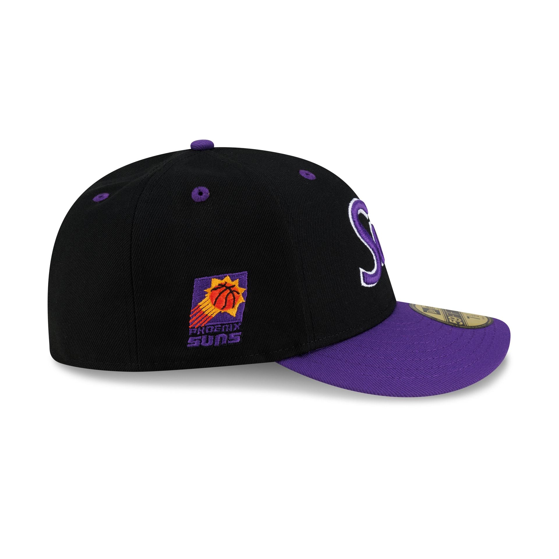 Phoenix Suns Hardwood Classics 90s Script 59FIFTY Fitted Hat – New